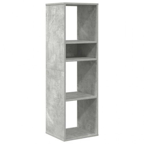 Bogreol 34 x 31 x 112 cm - betongrå