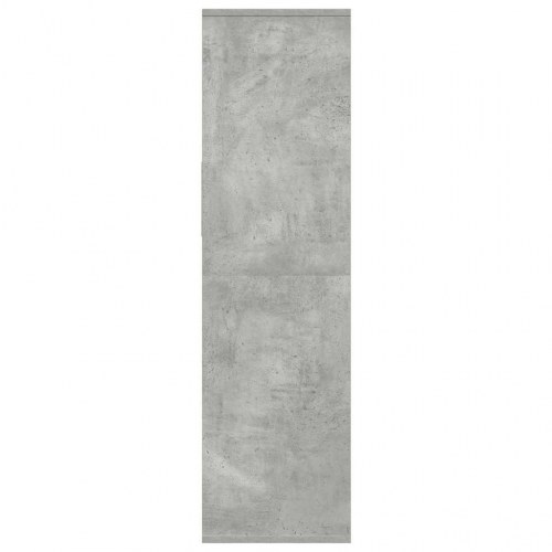 Bogreol 34 x 31 x 112 cm - betongrå