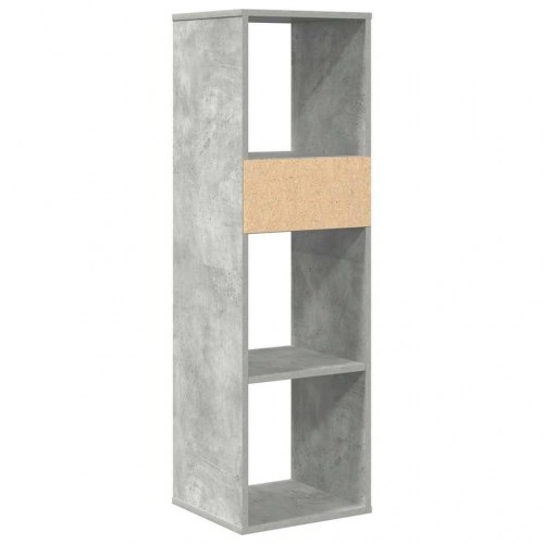 Bogreol 34 x 31 x 112 cm - betongrå