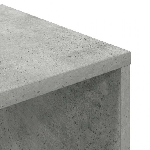 Bogreol 34 x 31 x 112 cm - betongrå