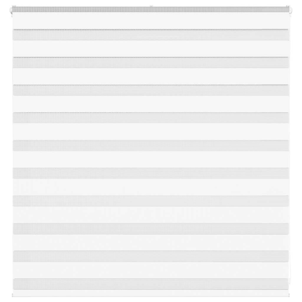 Zebragardin hvid 145x100 cm stofbredde 140,9 cm polyester