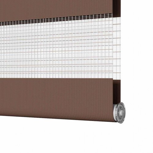 Plisségardin lysegrå 100×200 cm - stofbredde 99,4 cm, polyester