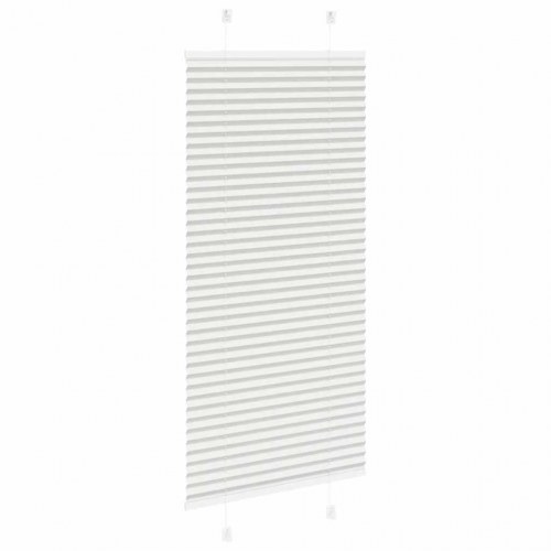 Plisségardin lysegrå 60×150 cm - stofbredde 59,4 cm, polyester