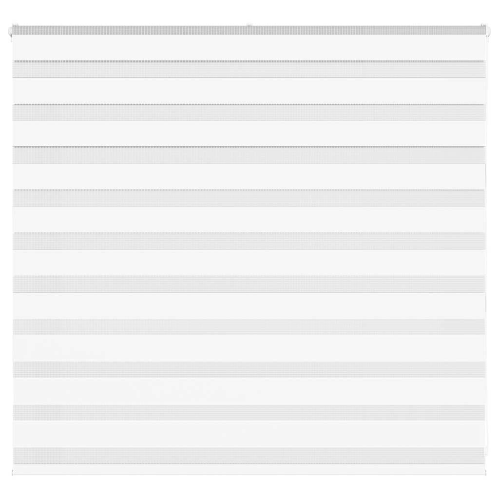 Zebragardin hvid 160x100 cm stofbredde 155,9 cm polyester