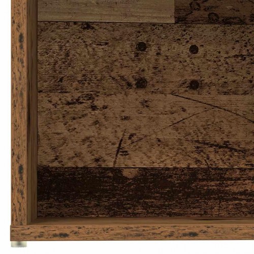 Bogskabe 3 stk. konstrueret træ antikt trælook