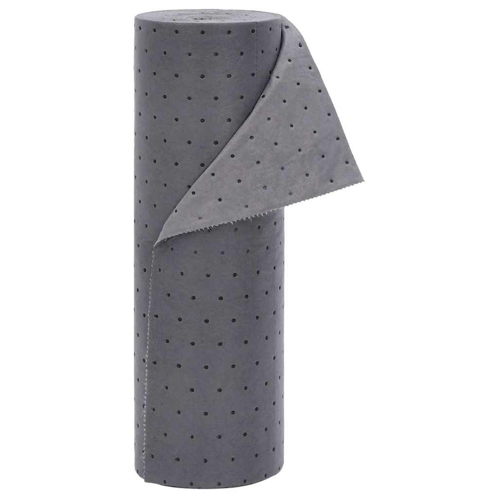 Olieabsorberende pude 40 × 1.000 cm - grå polypropylen