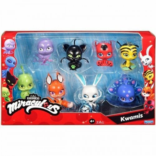 Legetøjsfigurer Bandai Miraculous - 8 Kwamis (4+)