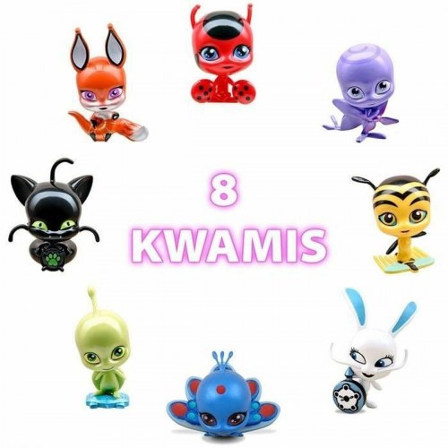 Legetøjsfigurer Bandai Miraculous - 8 Kwamis (4+)