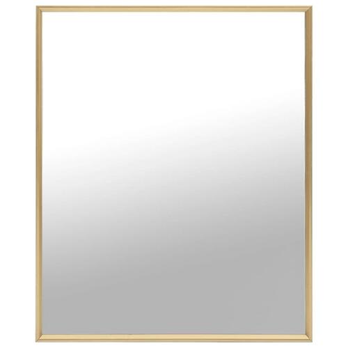 Spejl 70x50 cm guldfarvet