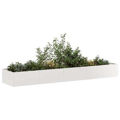 Plantekasse højbed 360 × 80 × 40 cm - rustfrit stål