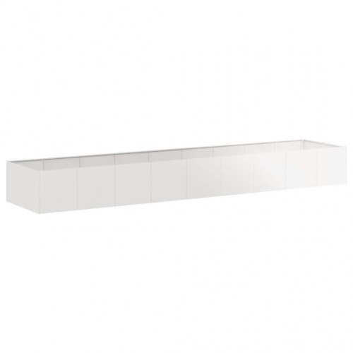 Plantekasse højbed 360 × 80 × 40 cm - rustfrit stål
