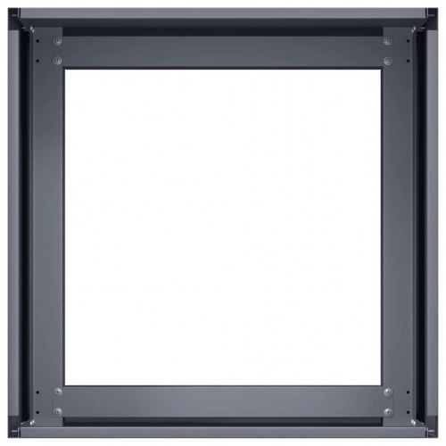 Plantekasse i stål 40×40×30 cm - antracitgrå
