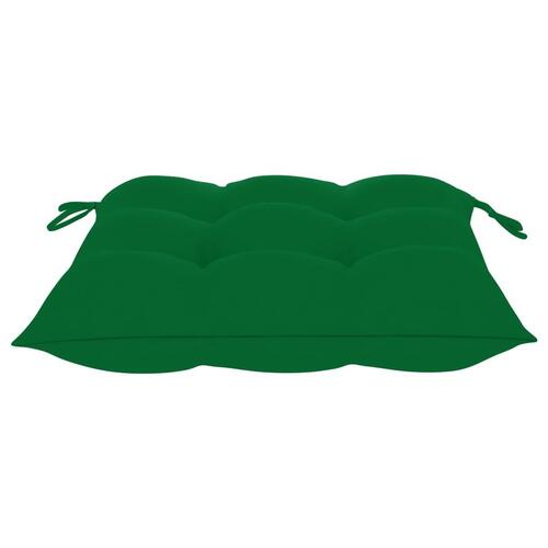Stolehynder 2 stk. 50x50x7 cm oxfordstof grøn