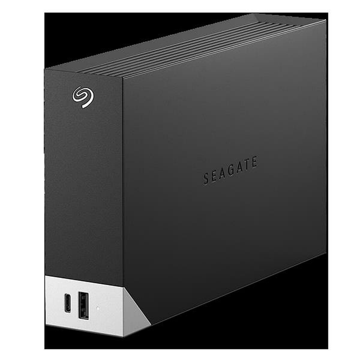 Seagate One Touch ekstern harddisk 10 TB (sort/grå)