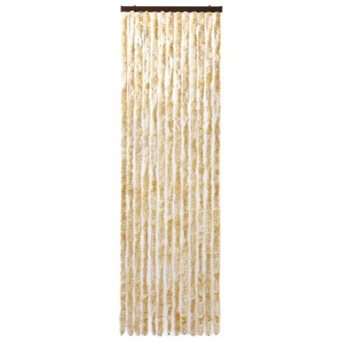 Insektgardin 118×220 cm i chenille - beige
