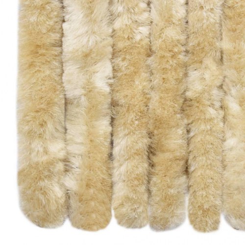 Insektgardin 118×220 cm i chenille - beige