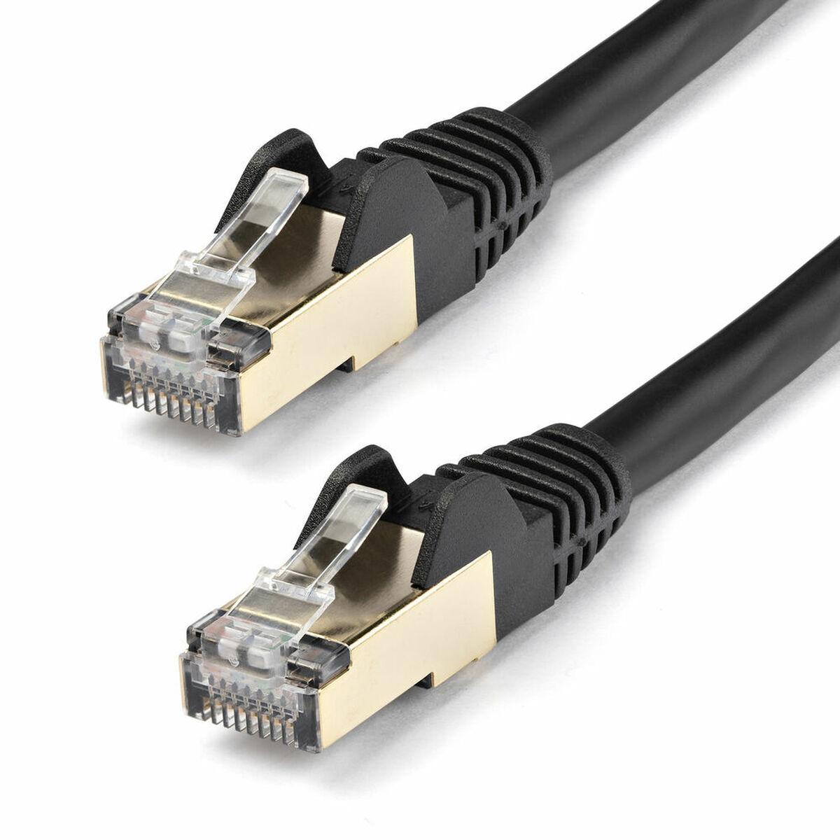 Netværkskabel Cat6a Startech - UTP, 10 m, RJ45, sort billede