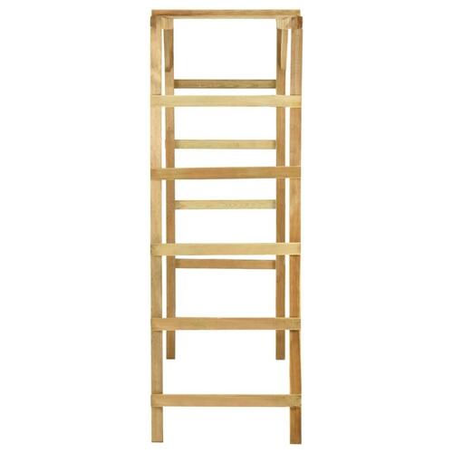 Udendørs klatrestativ 170x60x170 cm massivt fyrretræ