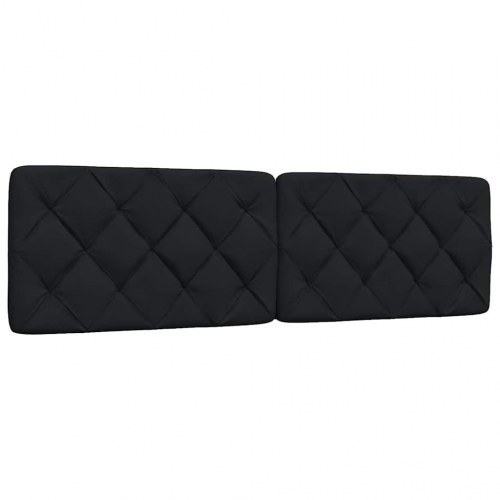 Sengeramme med LED uden madras 180 x 200 cm - sort