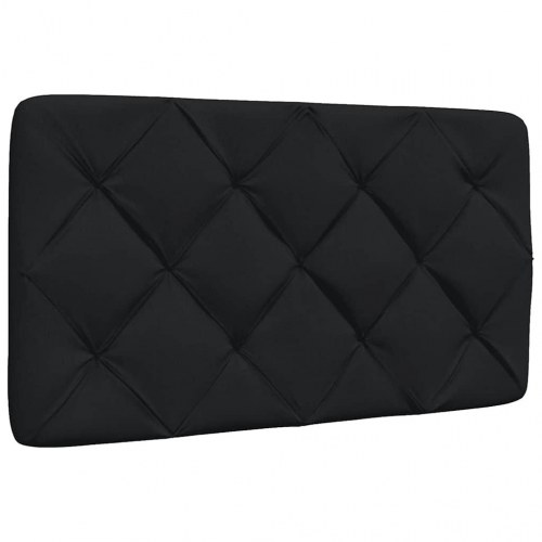 Sengeramme med LED uden madras 80 x 200 cm - sort