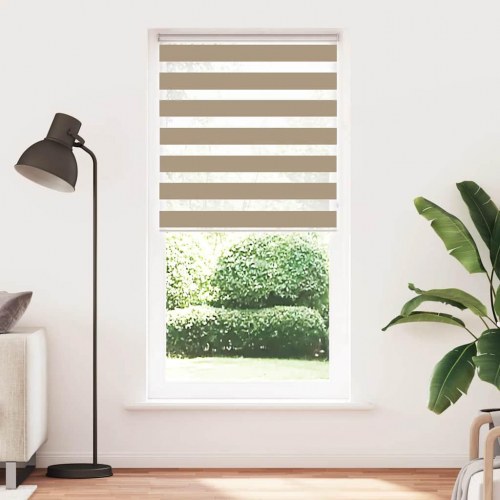 Zebragardin sandbrun 100 x 230 cm