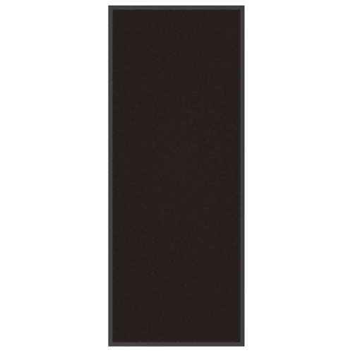 Dørmåtte 60 x 150 cm - sort
