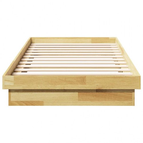 Sengeramme uden madras 80x200 cm konstrueret træ