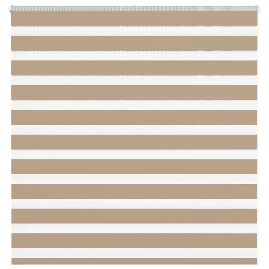 Zebragardin sandbrun 140x100 cm stofbredde 135,9 cm polyester