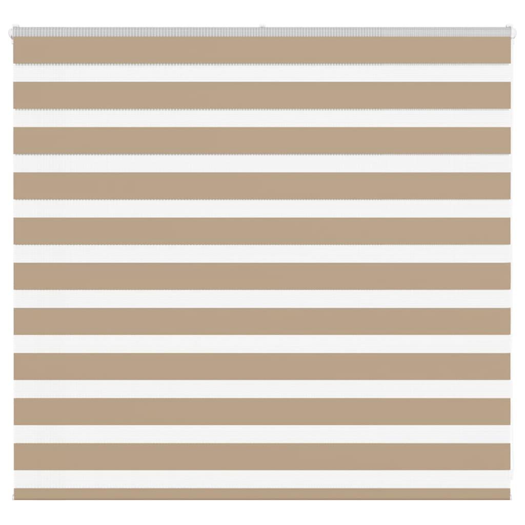 Zebragardin sandbrun 165x100 cm stofbredde 160,9 cm polyester