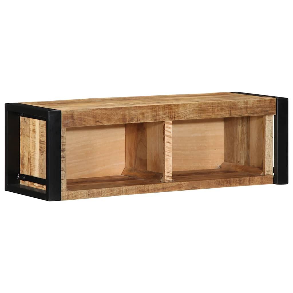 Tv Bord 80x30x25 Cm Massivt Ru Mangotræ