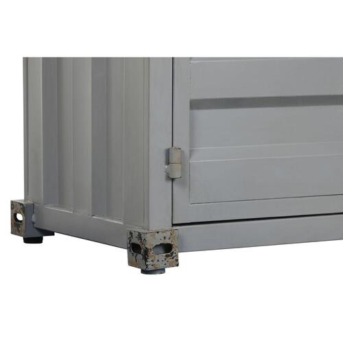 Hylder Home ESPRIT Grå Himmelblå Metal Træ MDF 87 x 44 x 168,5 cm