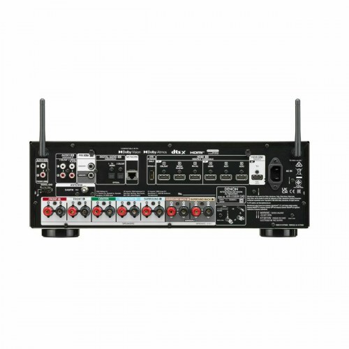 Denon HDMI-kontakt D1569 - 2-kanals switch, sort