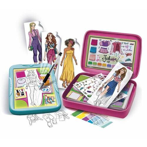 Clementoni Fashion Designer - lærerigt kreativt spil (7+)