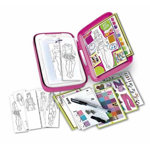 Clementoni Fashion Designer - lærerigt kreativt spil (7+)