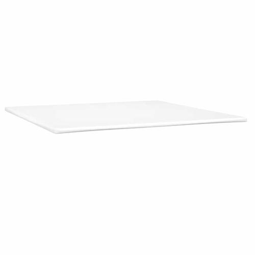 Kontinentalseng med madras 180x210 cm fløjl sort