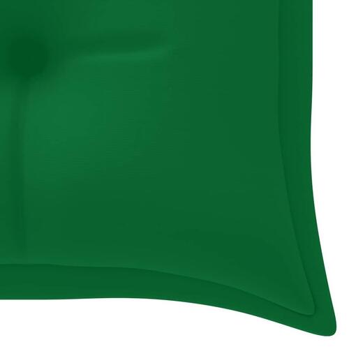 Hynde til havebænk 150x50x7 cm oxfordstof grøn
