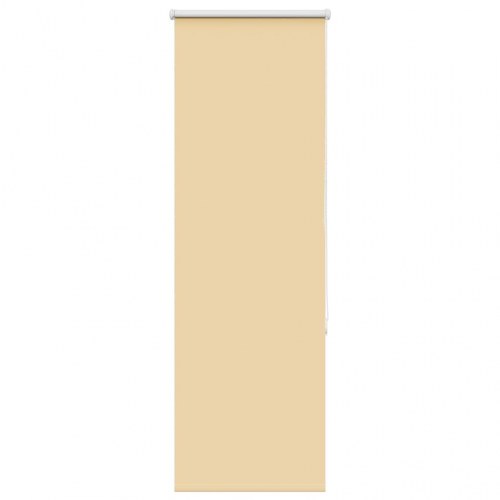 Mørklægningsrullegardin 55×150 cm - stofbredde 50,7 cm, beige polyester