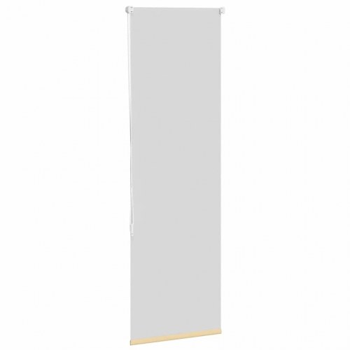 Mørklægningsrullegardin 55×150 cm - stofbredde 50,7 cm, beige polyester