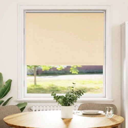 Mørklægningsrullegardin 115×150 cm - beige, polyester