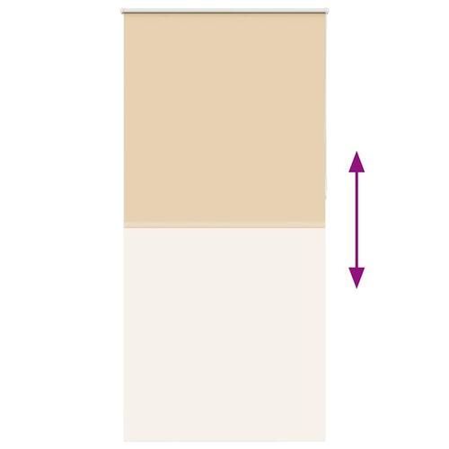 Rullegardin mørklægning 90x210 cm stofbredde 85,7 cm polyester