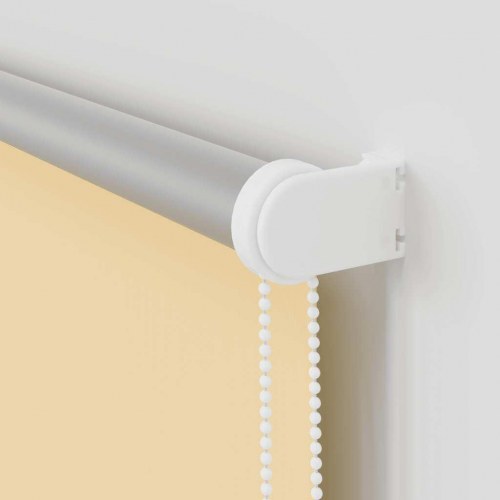 Rullegardin mørklægning - 150 × 230 cm, beige, polyester