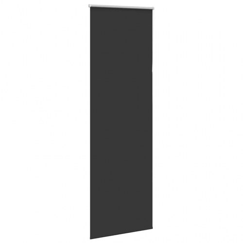 Mørklægningsrullegardin 70×210 cm - stofbredde 65,7 cm, sort polyester