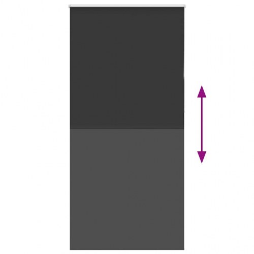 Rullegardin mørklægning 105x210 cm stofbredde 100,7cm polyester