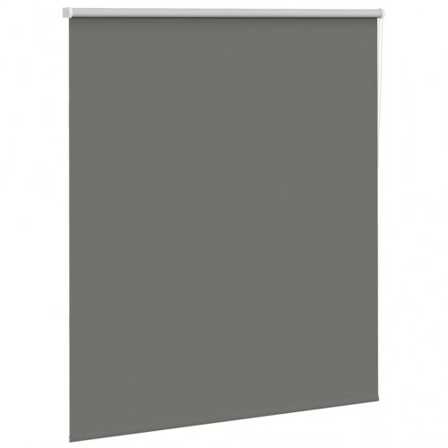 Mørklægningsrullegardin 120×130 cm - grå, stofbredde 116,6 cm