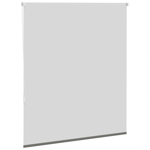 Mørklægningsrullegardin 120×130 cm - grå, stofbredde 116,6 cm