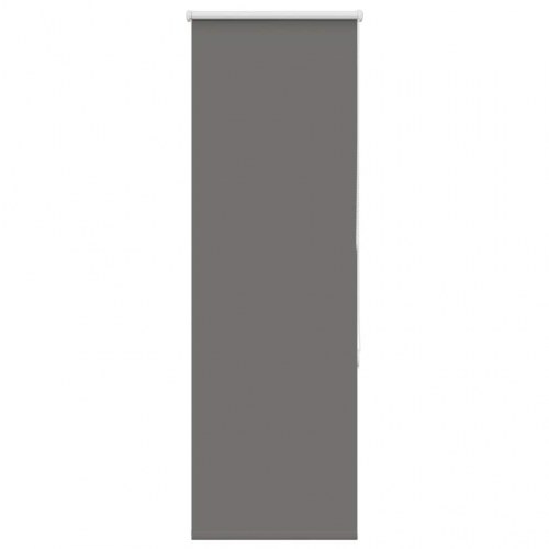 Mørklægningsrullegardin 55×150 cm - stofbredde 50,7 cm, grå polyester