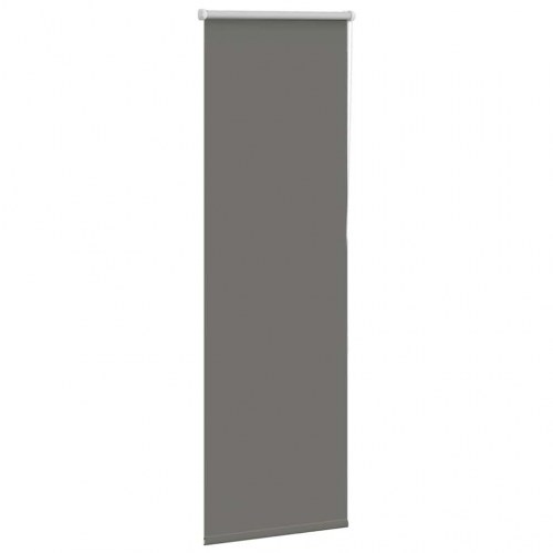 Mørklægningsrullegardin 55×150 cm - stofbredde 50,7 cm, grå polyester