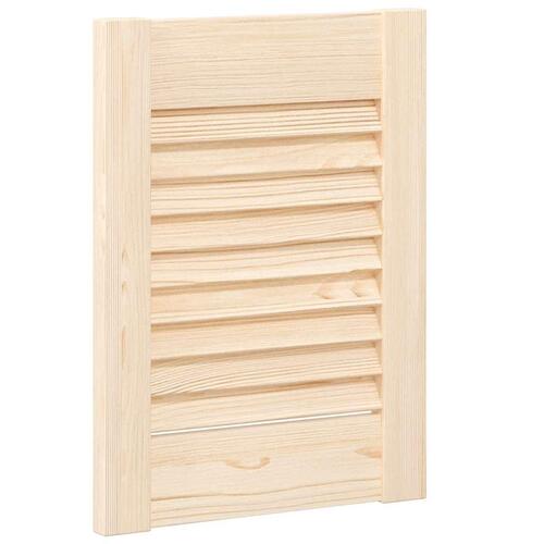 Skabslåger 2 stk. 39,5x29,5 cm lameldesign massivt fyrretræ