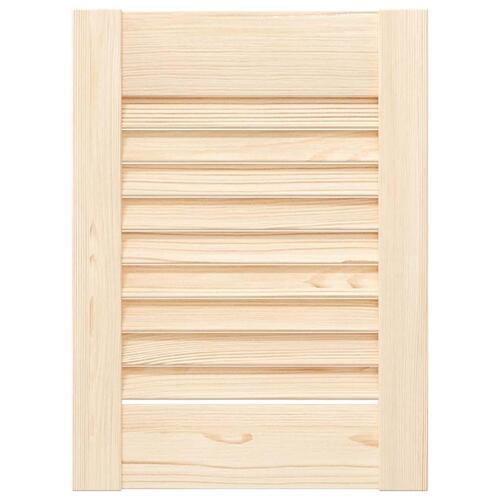 Skabslåger 2 stk. 39,5x29,5 cm lameldesign massivt fyrretræ