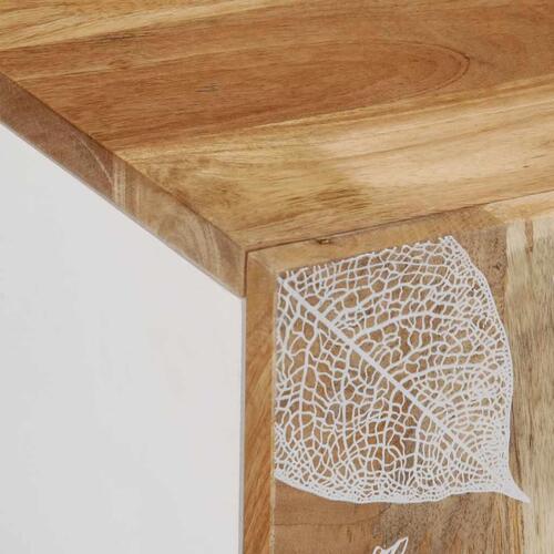 Underskab til vask 62x33x58 cm massivt mangotræ